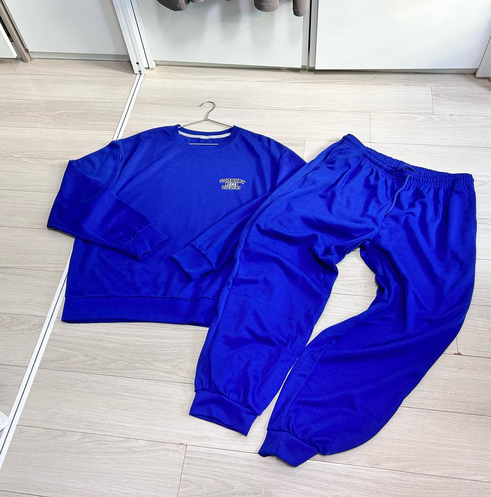 남성용 빅사이즈 봄/여름/가을 추리닝셋업