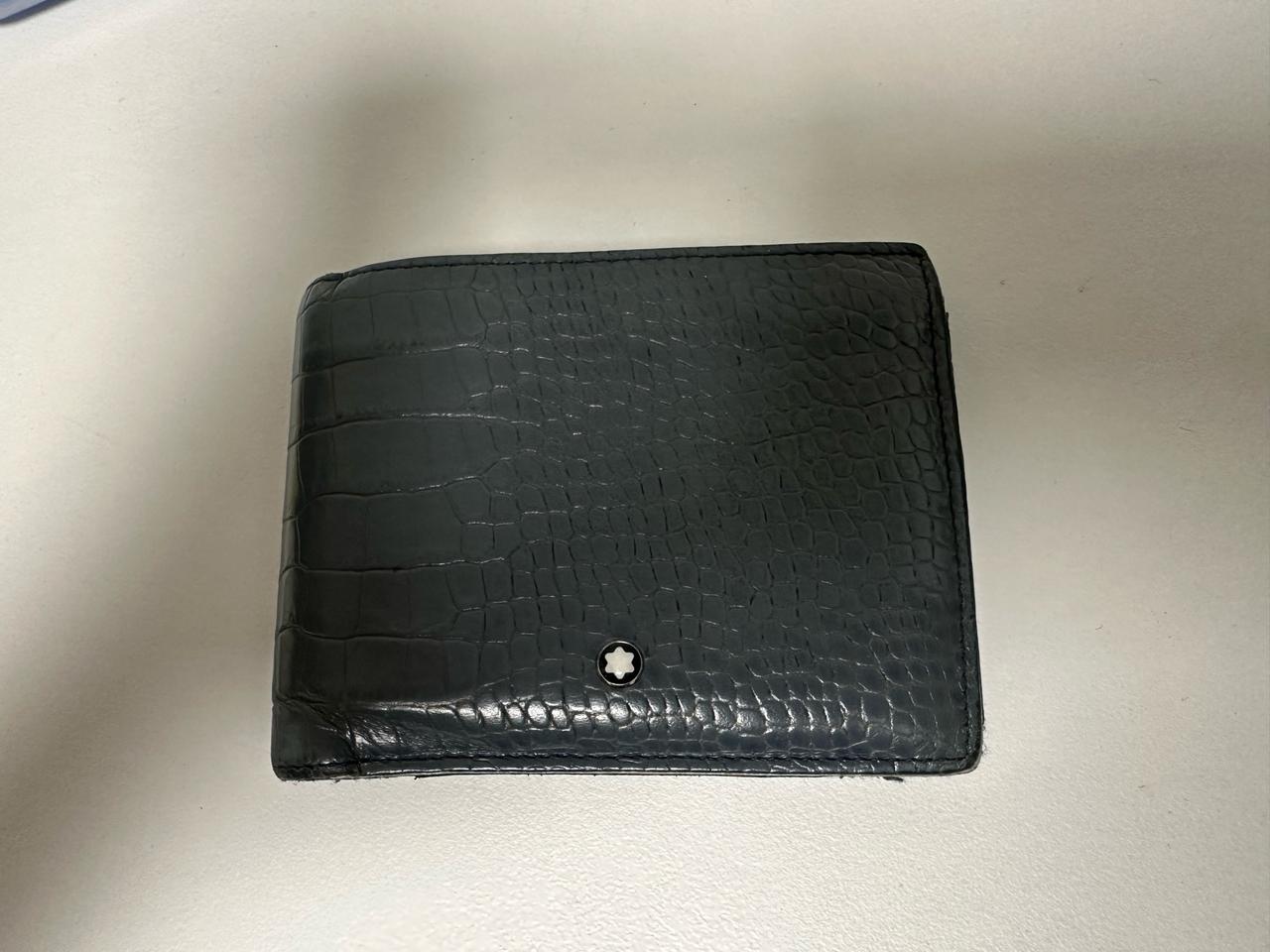 몽블랑 정품 반지갑