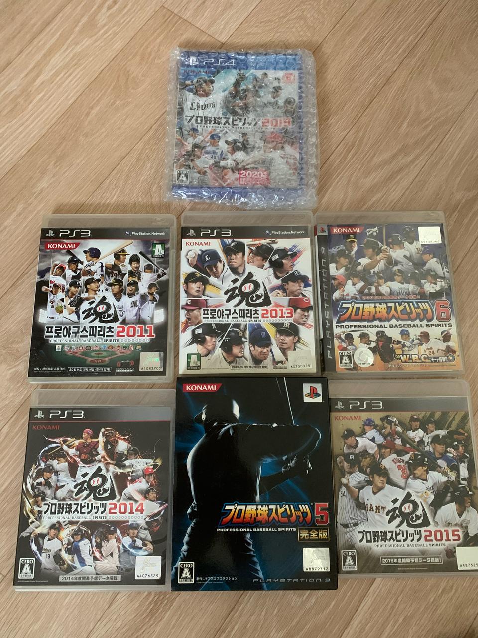 플스3 프로야구 스피리츠 시리즈 정리합니다