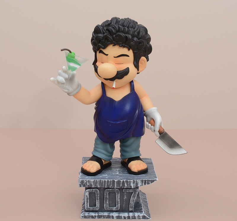 슈퍼 마리오 007 북경특급 코스프레 피규어