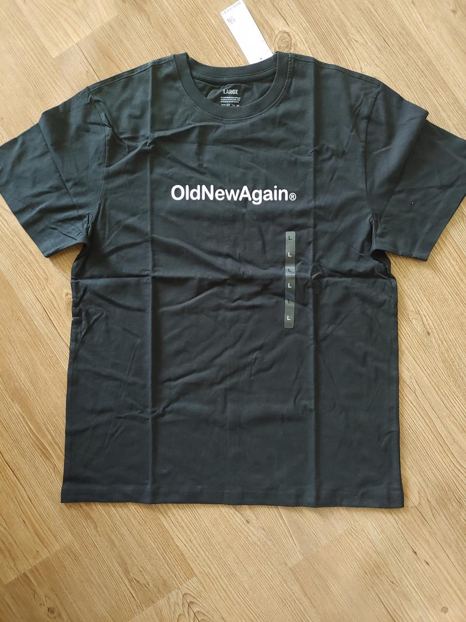 지오다노반팔남녀공용(라지L100사이즈검정색회색)