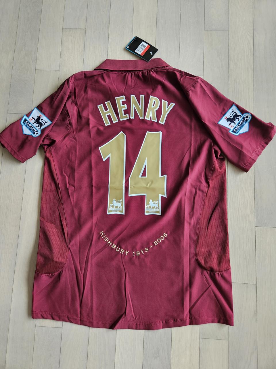 05-06 아스날 하이버리 홈 유니폼 앙리