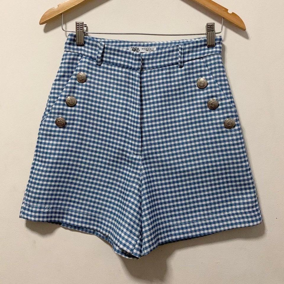 자라 은장 트위드 팬츠 (새상품급)