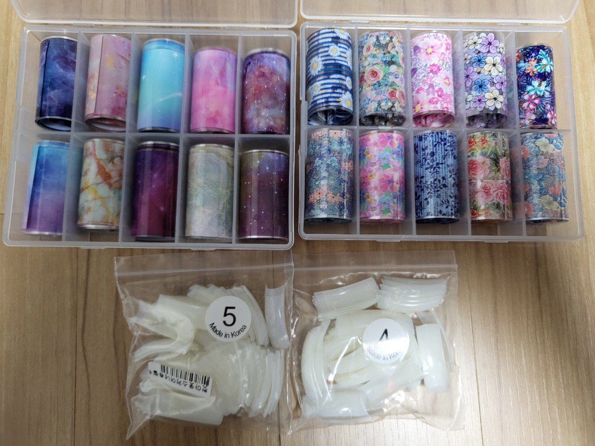 마블 호일+플라워필름 20종<일괄판매>