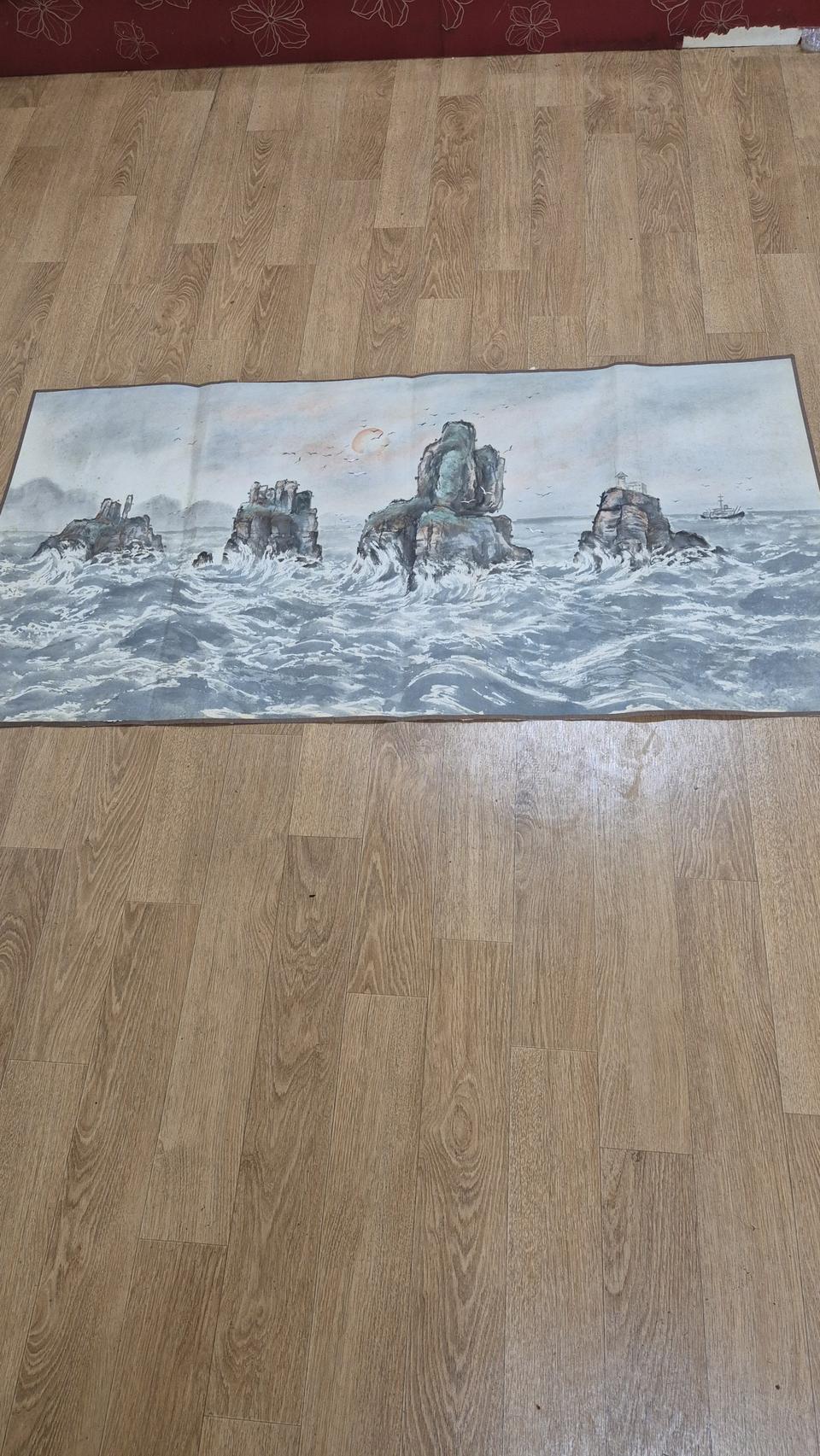 오륙도전경,배병욱작