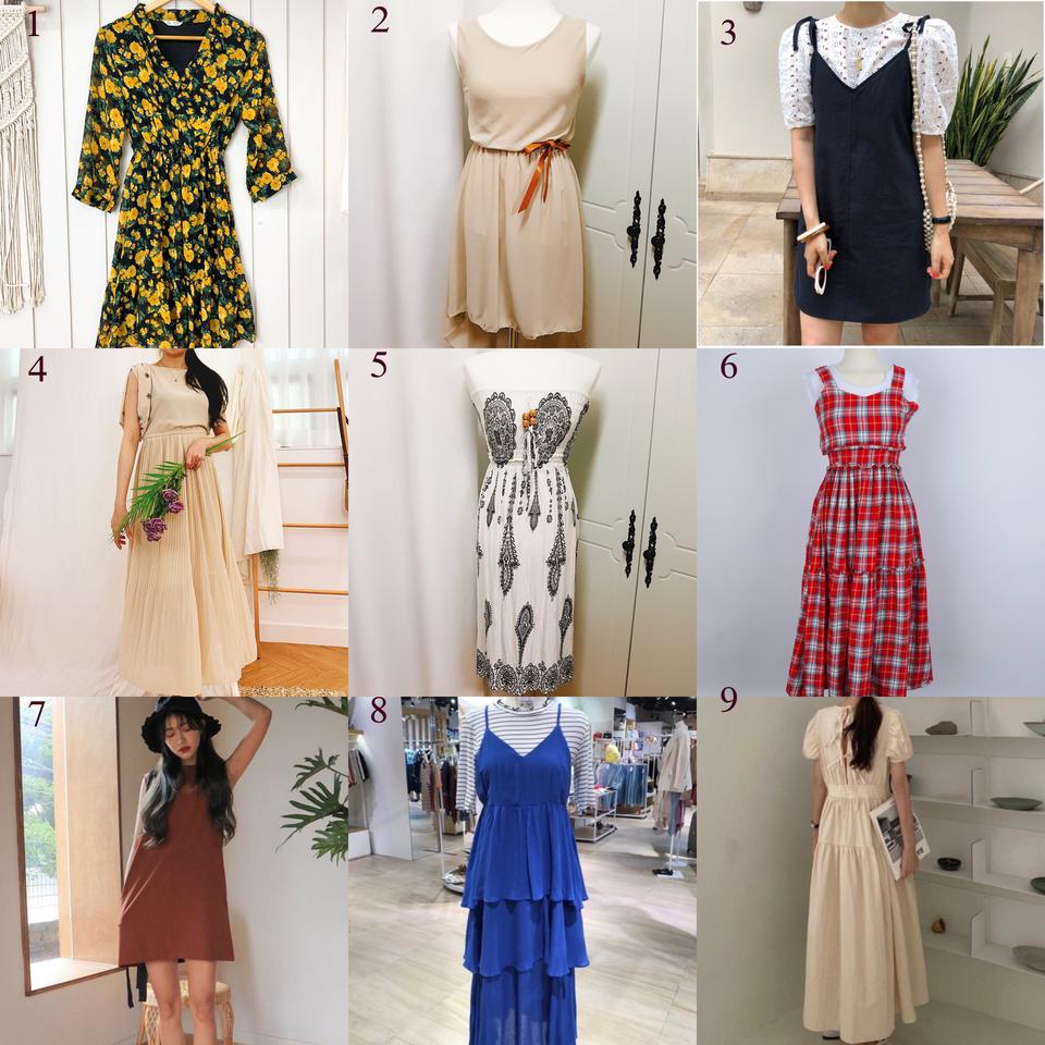 휴양지 원피스 모음(여름원피스)