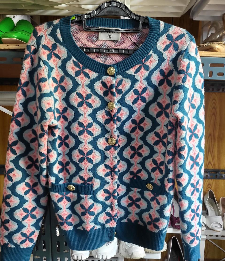 샤넬/고급니트/55/S