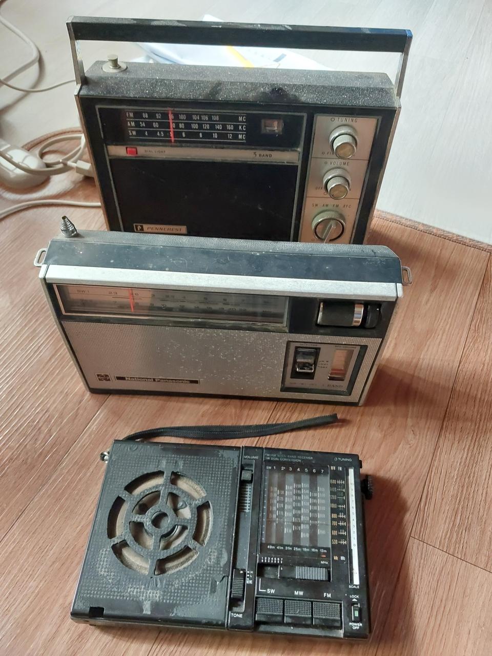 단파 라디오  3대