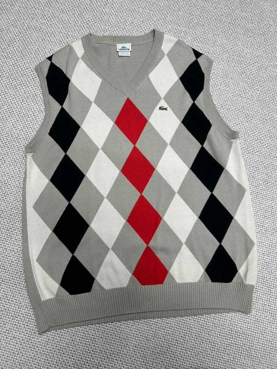 라코스테 6사이즈(110) 니트조끼