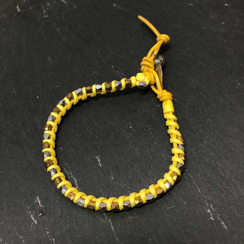Handmade gemstone bracelet