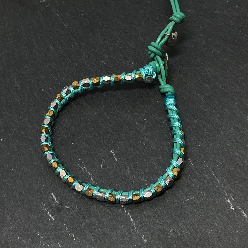 Handmade gemstone bracelet