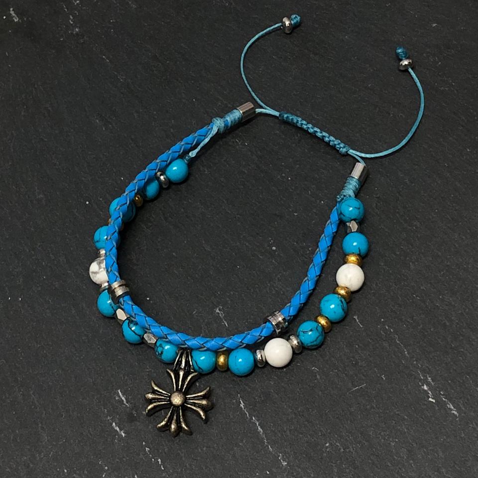 Handmade gemstone bracelet