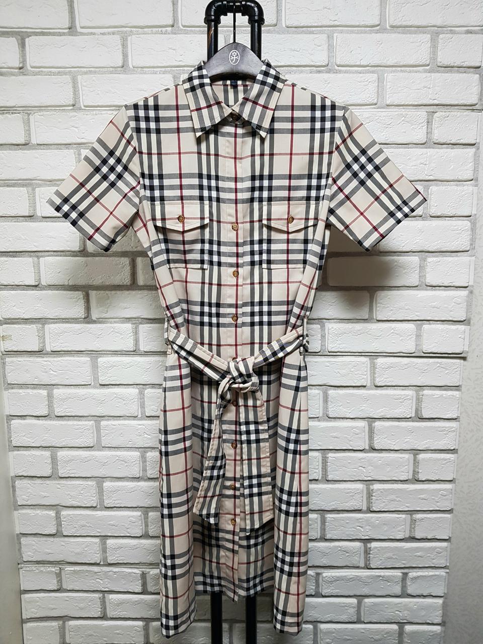 [~55반/정품] 버버리 노바체크 원피스