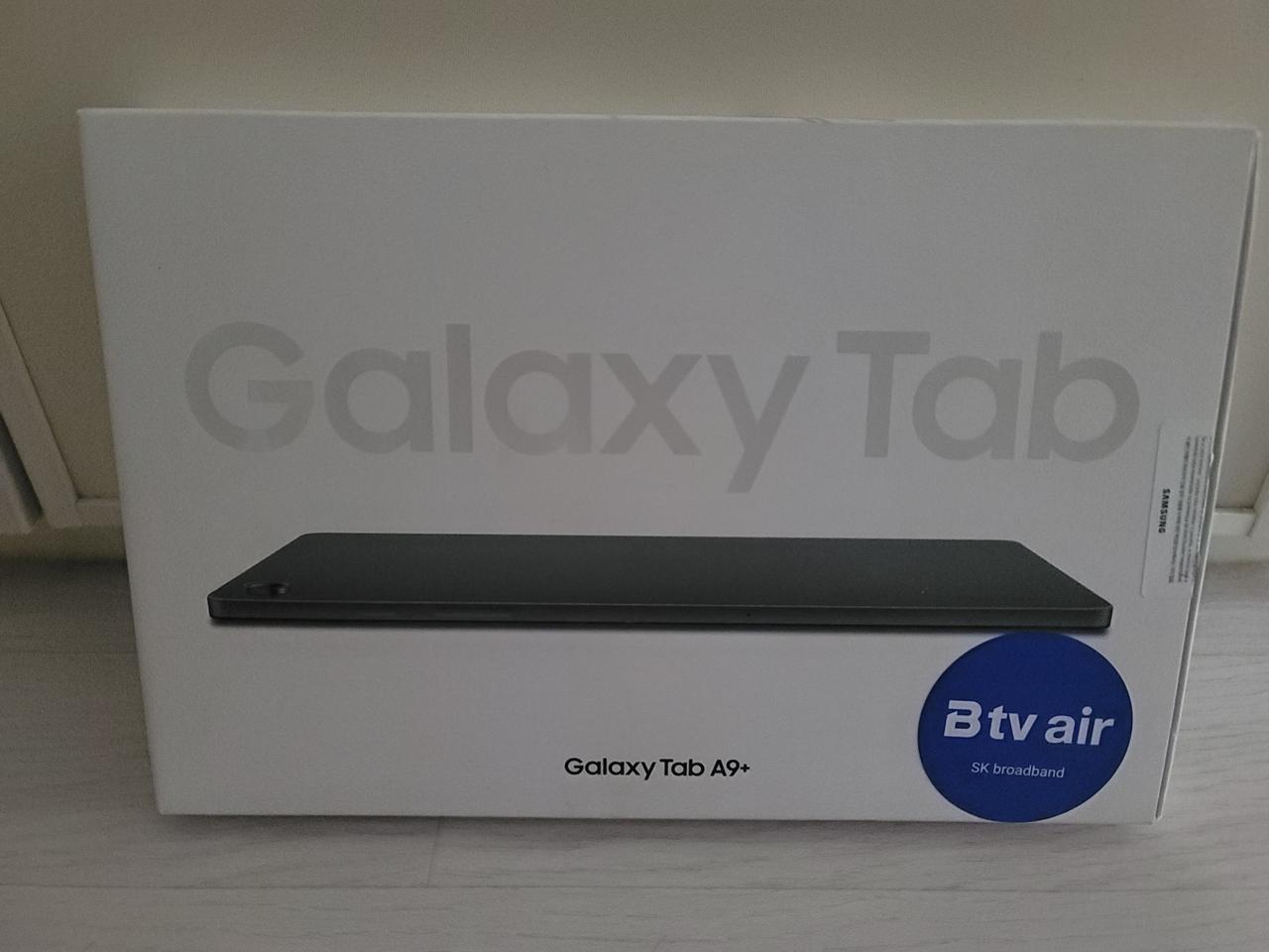 갤럭시탭 a9+ 64GB 단순 개봉 미사용 새제품 풀셋트