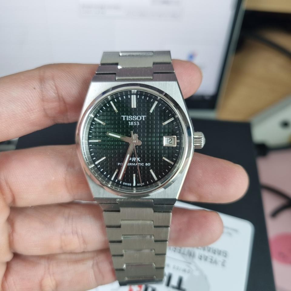 티쏘 PRX 파워매틱 80 35 그린 팝니다