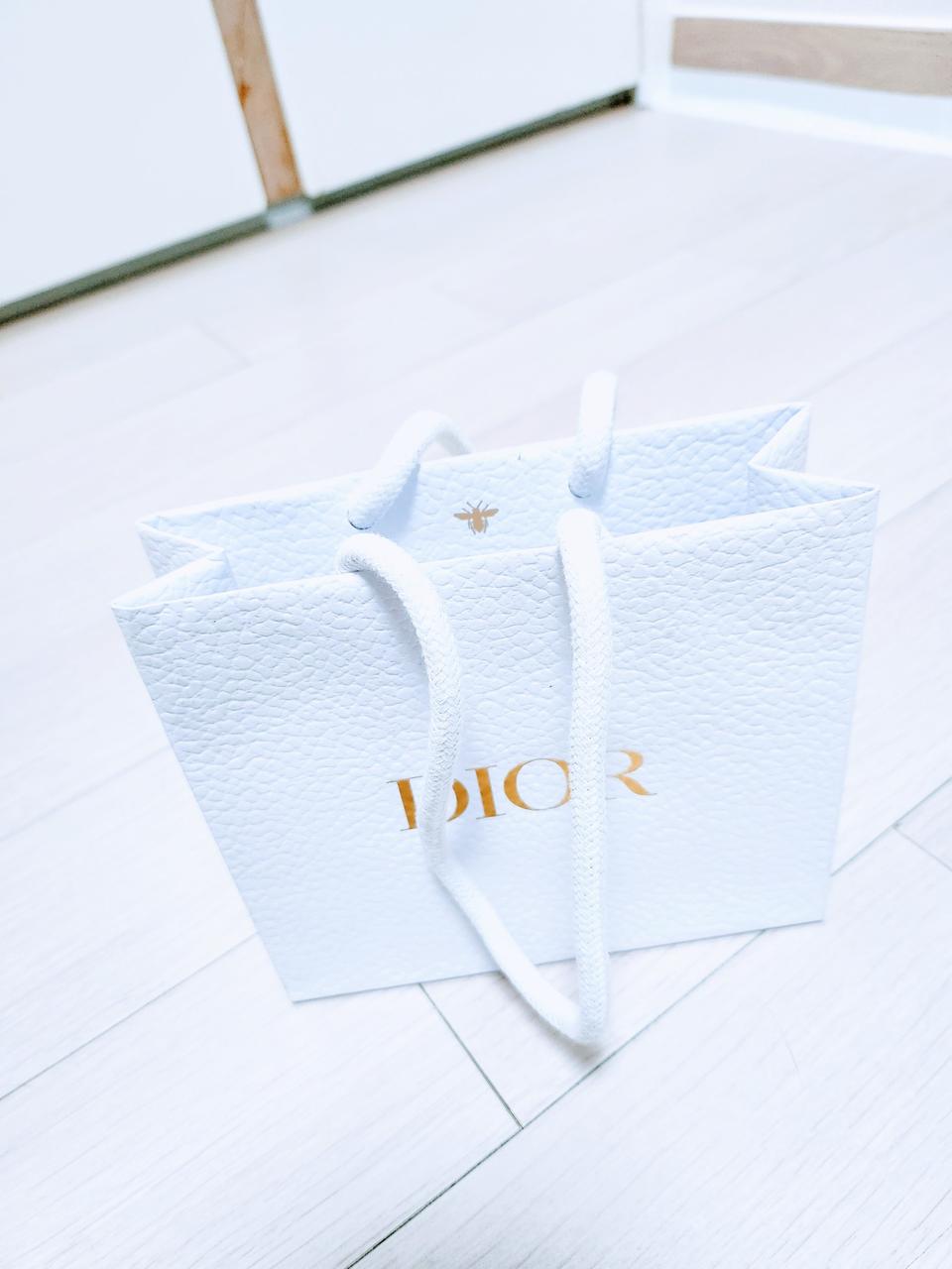 백화점 정품 디올 뷰티 화장품 향수 선물포장 명품 쇼핑백 종이백 파우치