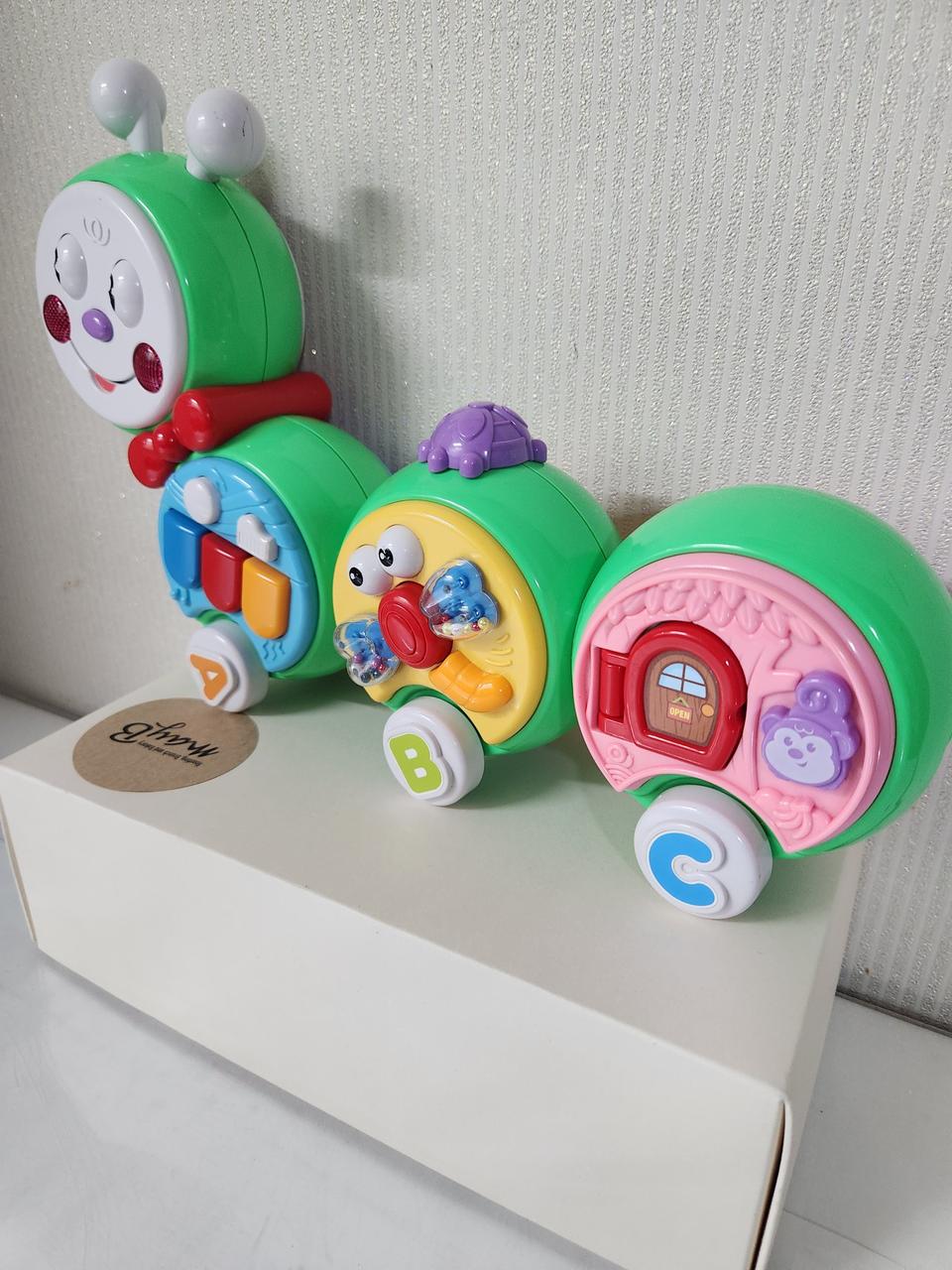 ♥멜로디장난감"총8가지놀이[음악.곤충멜로디.나비소리.시계 꽃게.....]