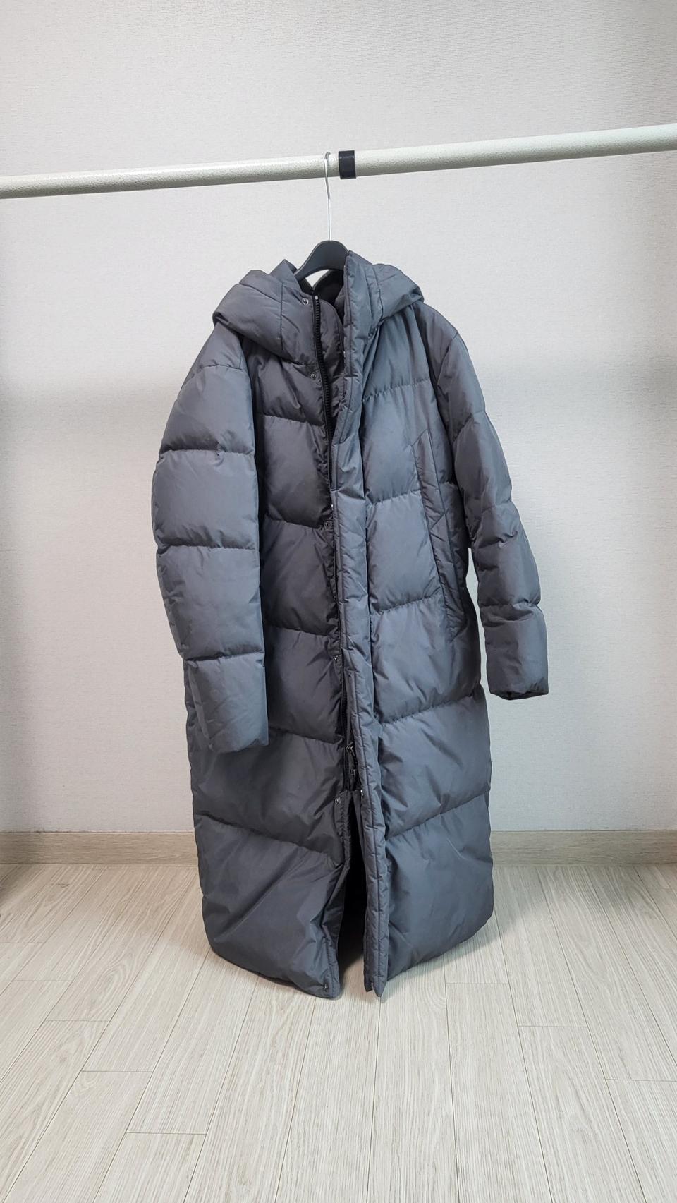 (85사이즈)잠뱅이 오리털 덕다운 롱패딩