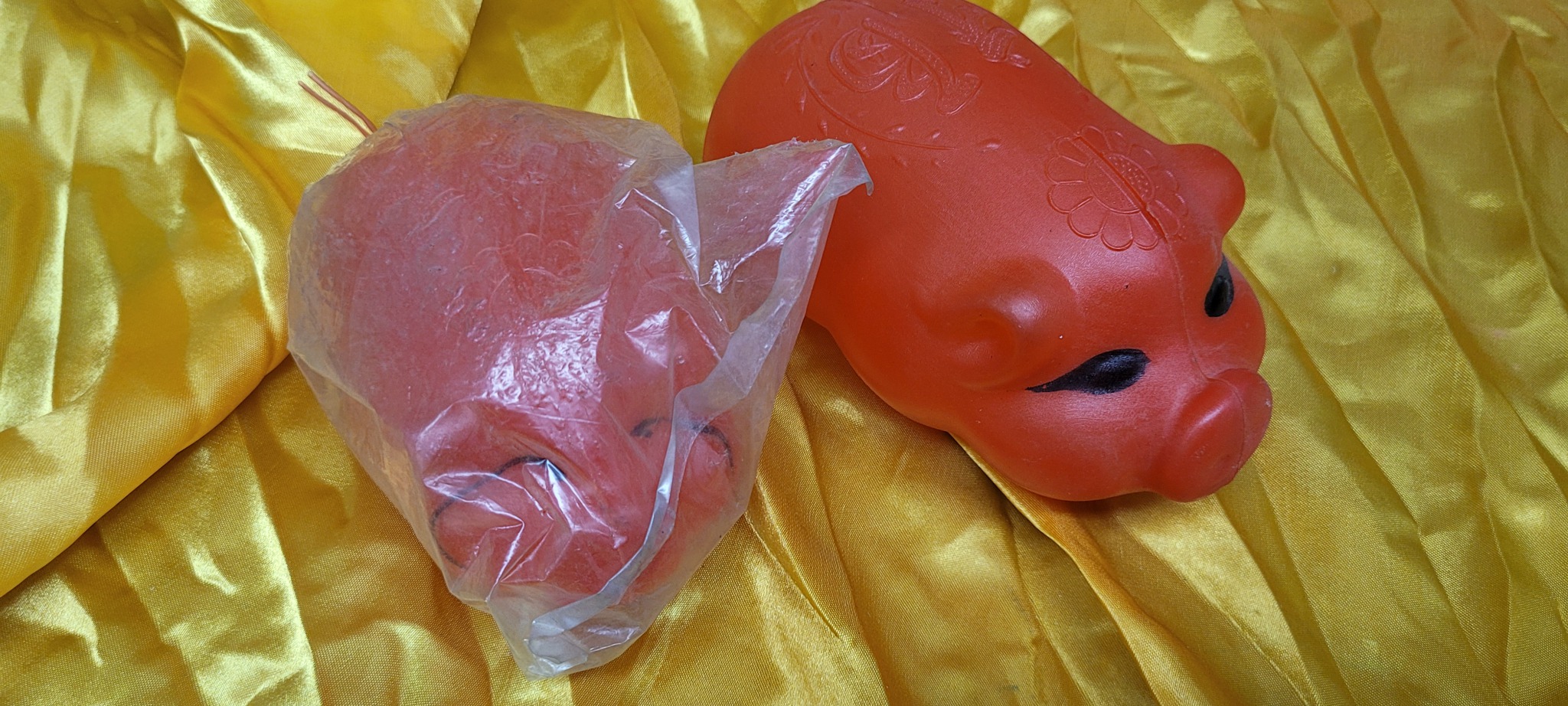 골동 돼지저금통 2개