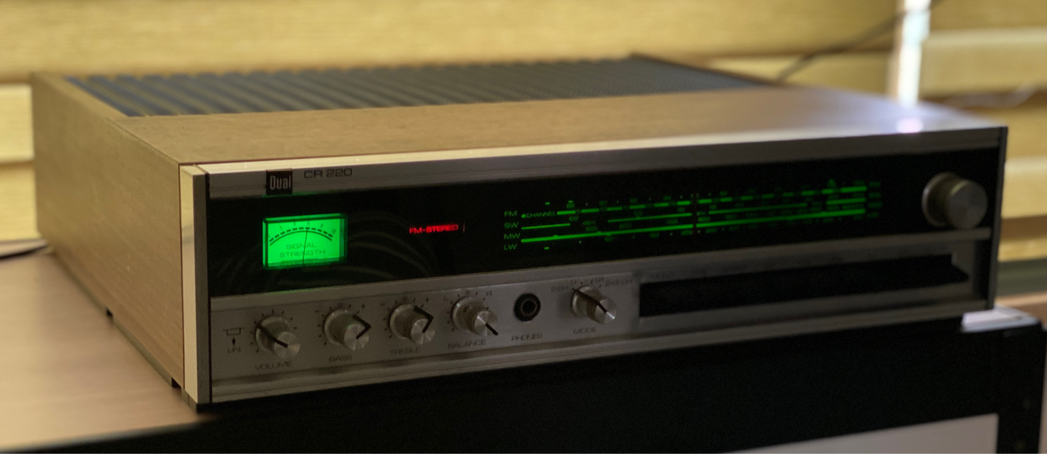 (거래완료) 독일 듀얼 DUAL CR 220 리시버 앰프
