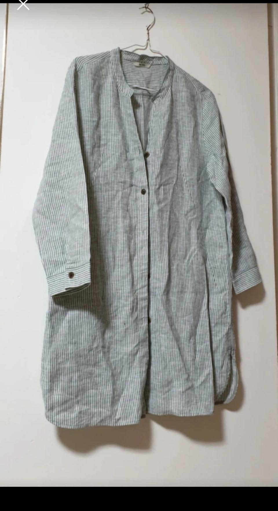 BCBG 린넨  남방 ㅡ66ㅡ77