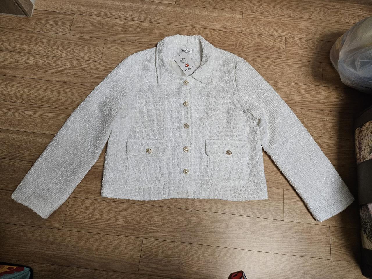 여성 트위드 자켓 L사이즈 새상품