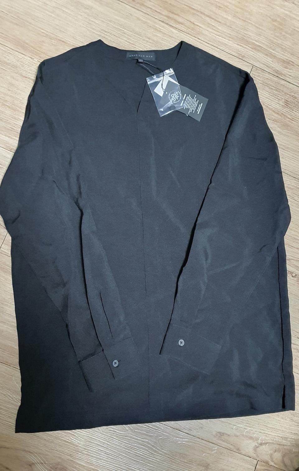 택포 스파오 블랙 셔츠 티셔츠 M