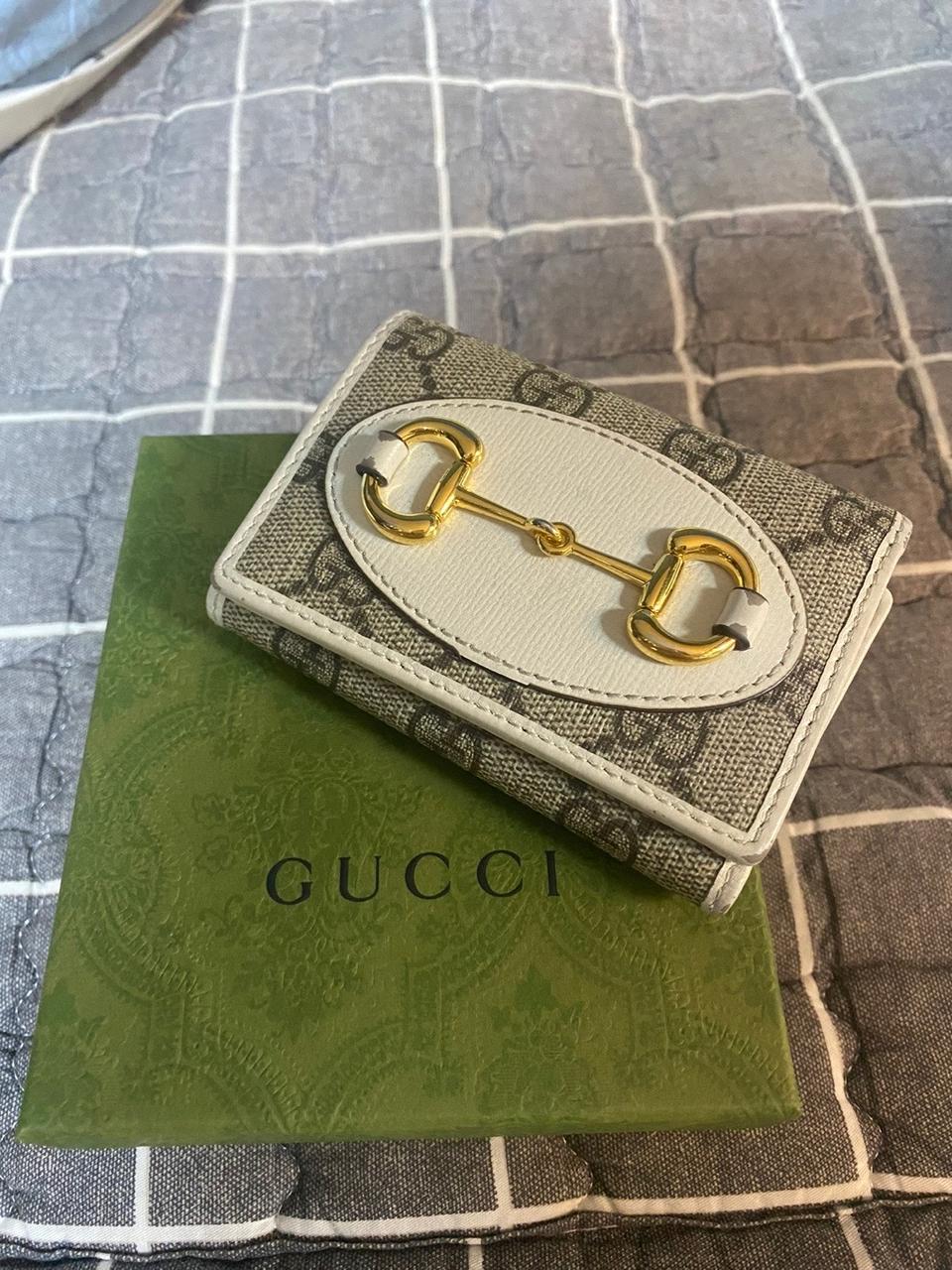 구찌 홀스빗 1955 GG 3단 지갑