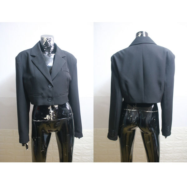 (55) 레브시티 REVECITE 블랙 숏자켓 (FREE 55~55반)