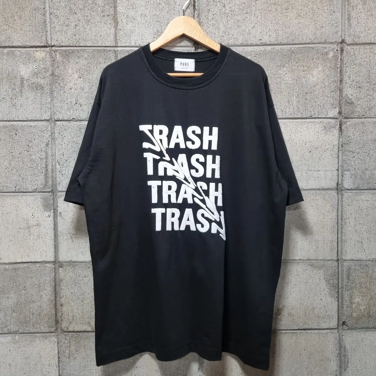 퓨어 반팔 티셔츠 F (번37