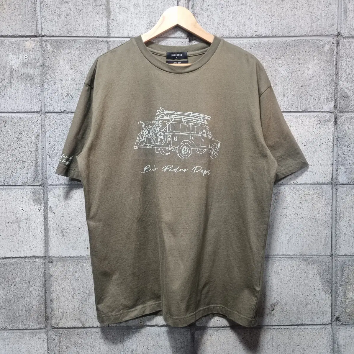 버커루 반팔 티셔츠 XL (번44