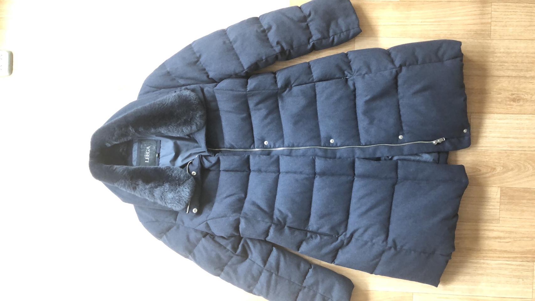 리가 롱 구스다운(레빗퍼 탈부착가능)