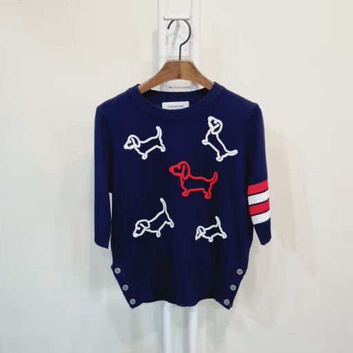 톰브라운 여성 반팔니트 F