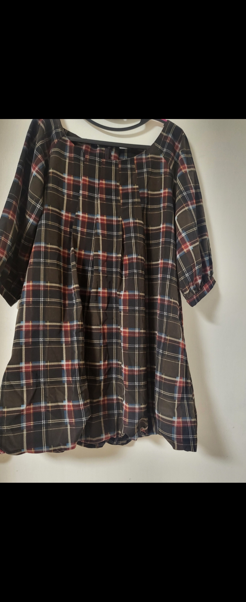 체크미니원피스