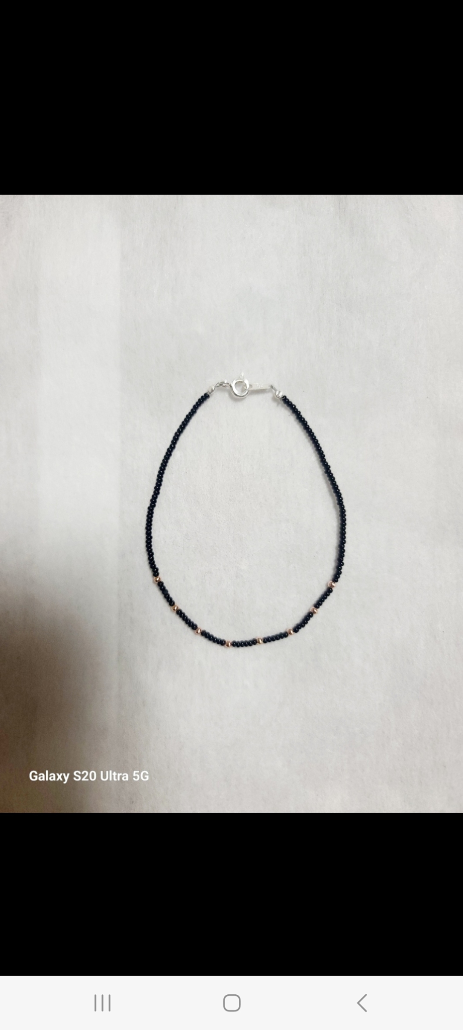 클라스비즈 팔찌 입니다