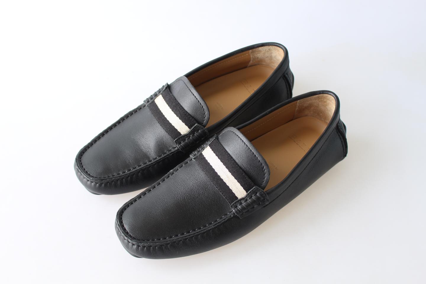 [EU5]발리 BALLY 삼선 드라이빙슈즈 가죽로퍼 남성화 남성구두