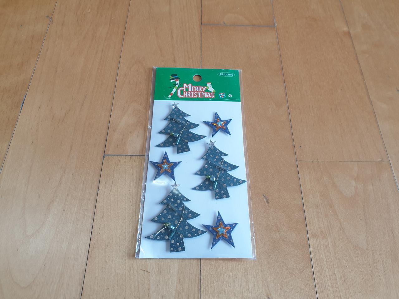크리스마스 3D 스티커