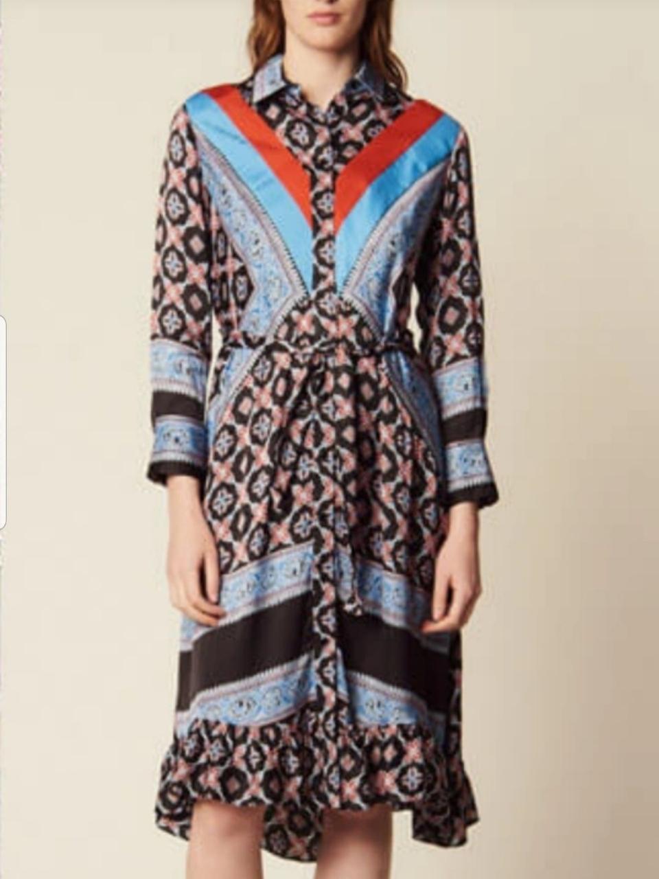 산드로 원피스(1회착용(갑자기가격이오를수있어요