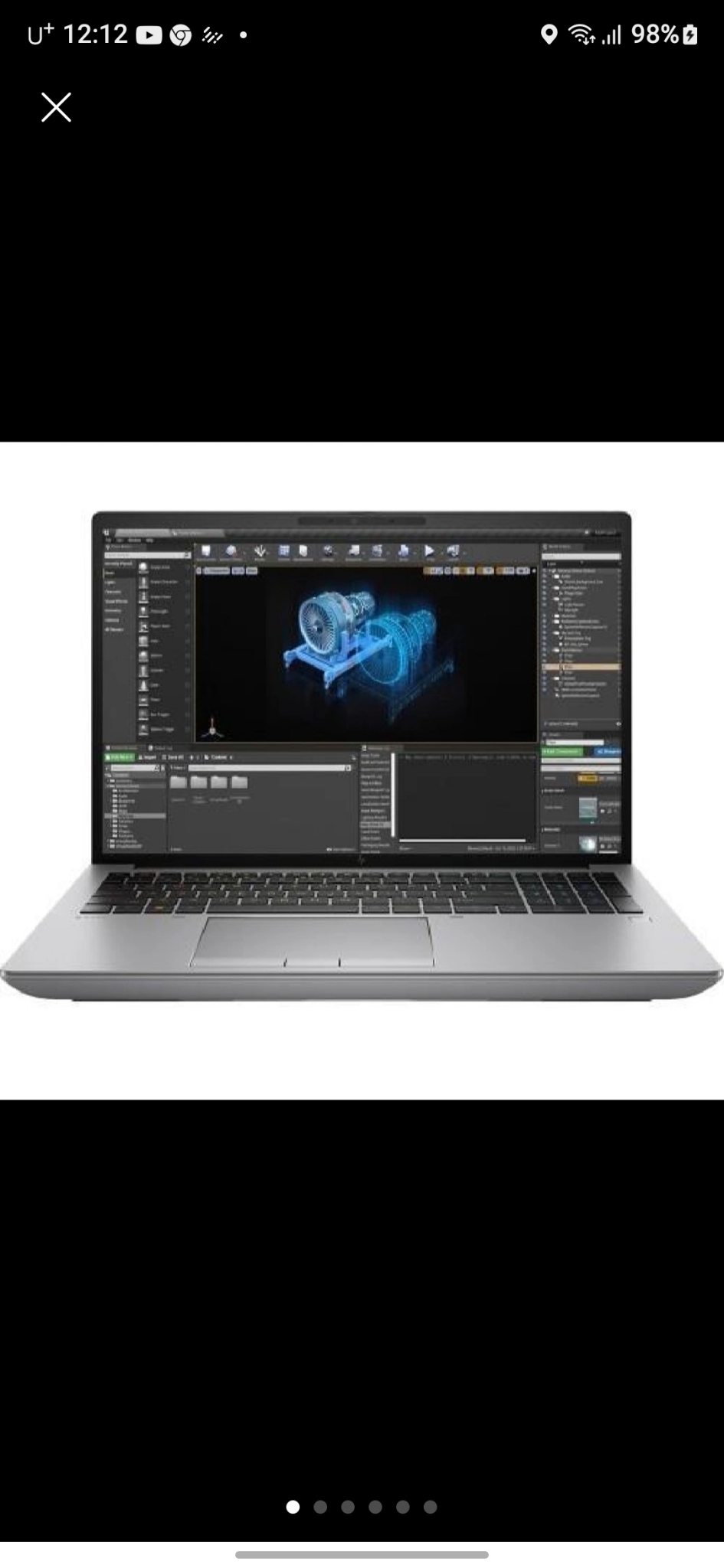 HP Zbook 16인치 G10 i7  워크스테이션 고사양(전문가용)