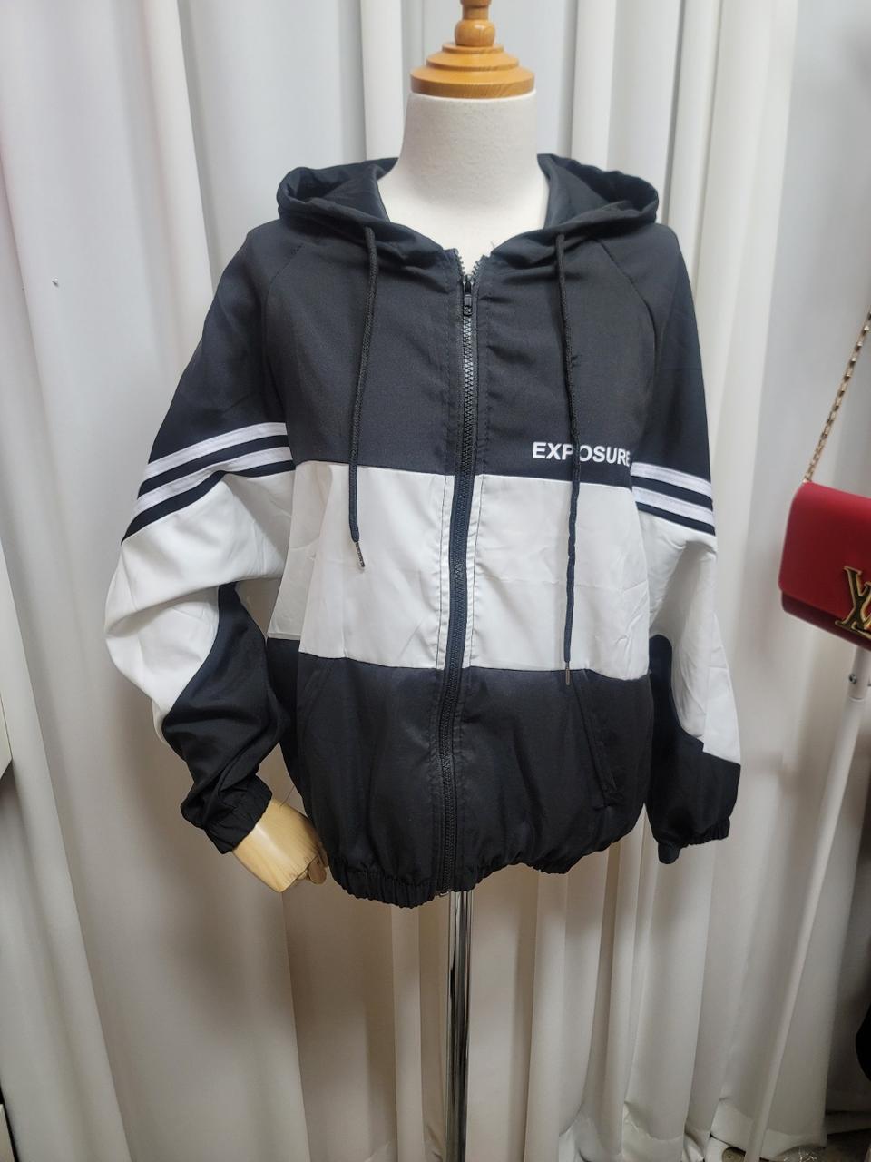 바람막이 후드집업