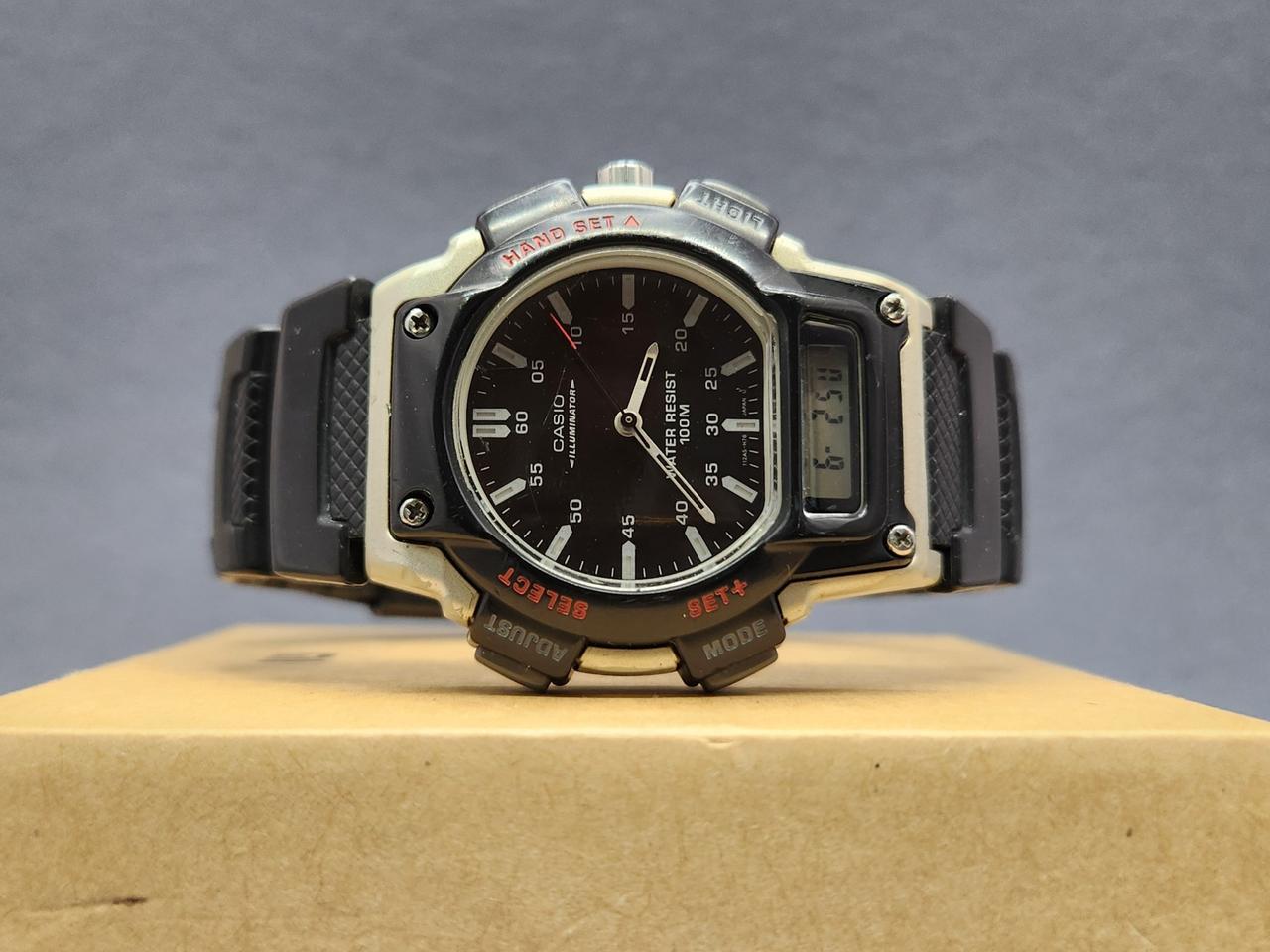 카시오 시계 빈티지 아나디지