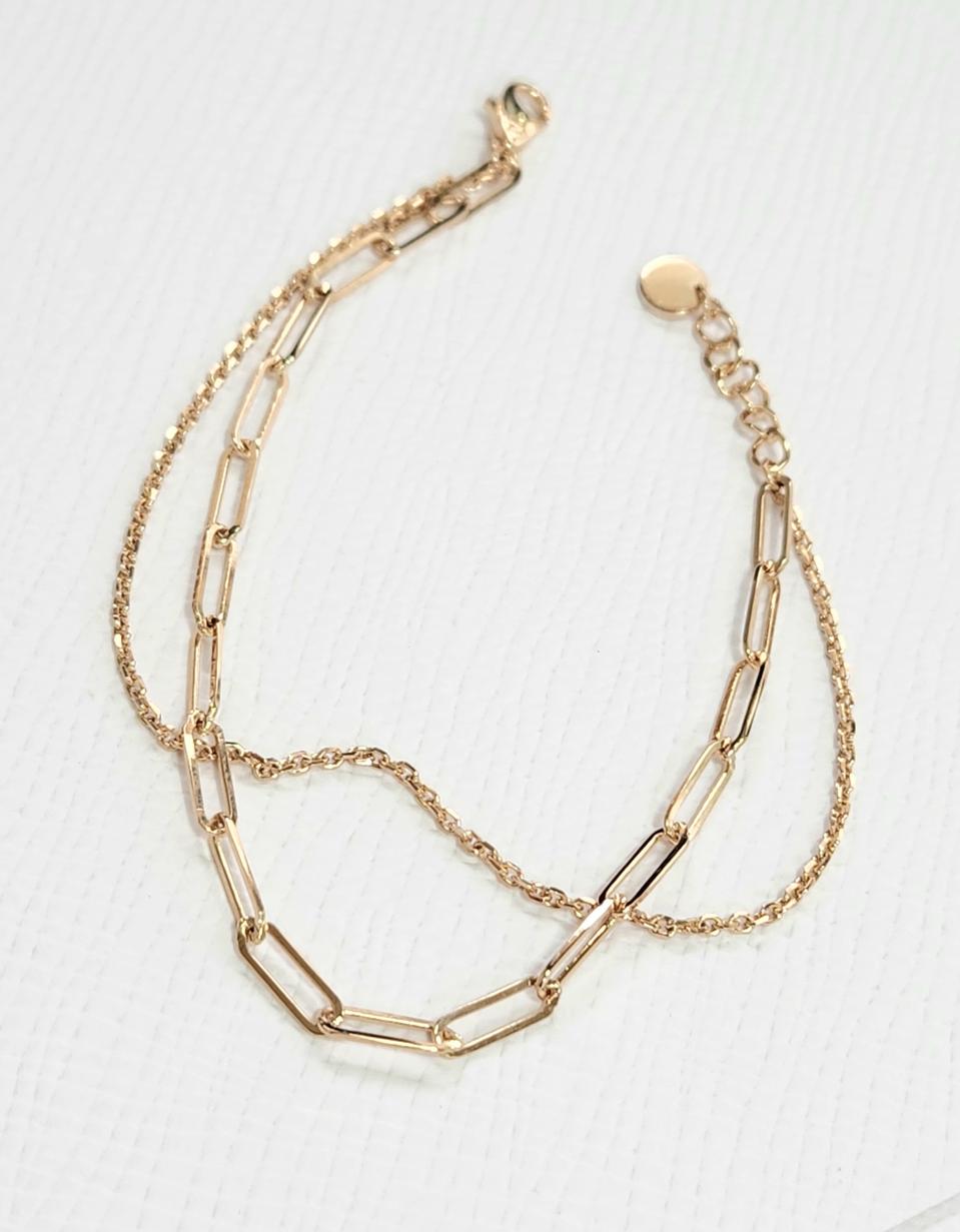 18k.14k.클립체인팔찌,목걸이,발찌.새상품