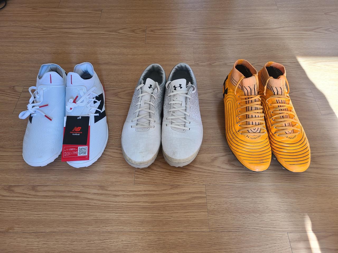 뉴발 V7+ TF, 언더아머 마그네티코 TF, FG