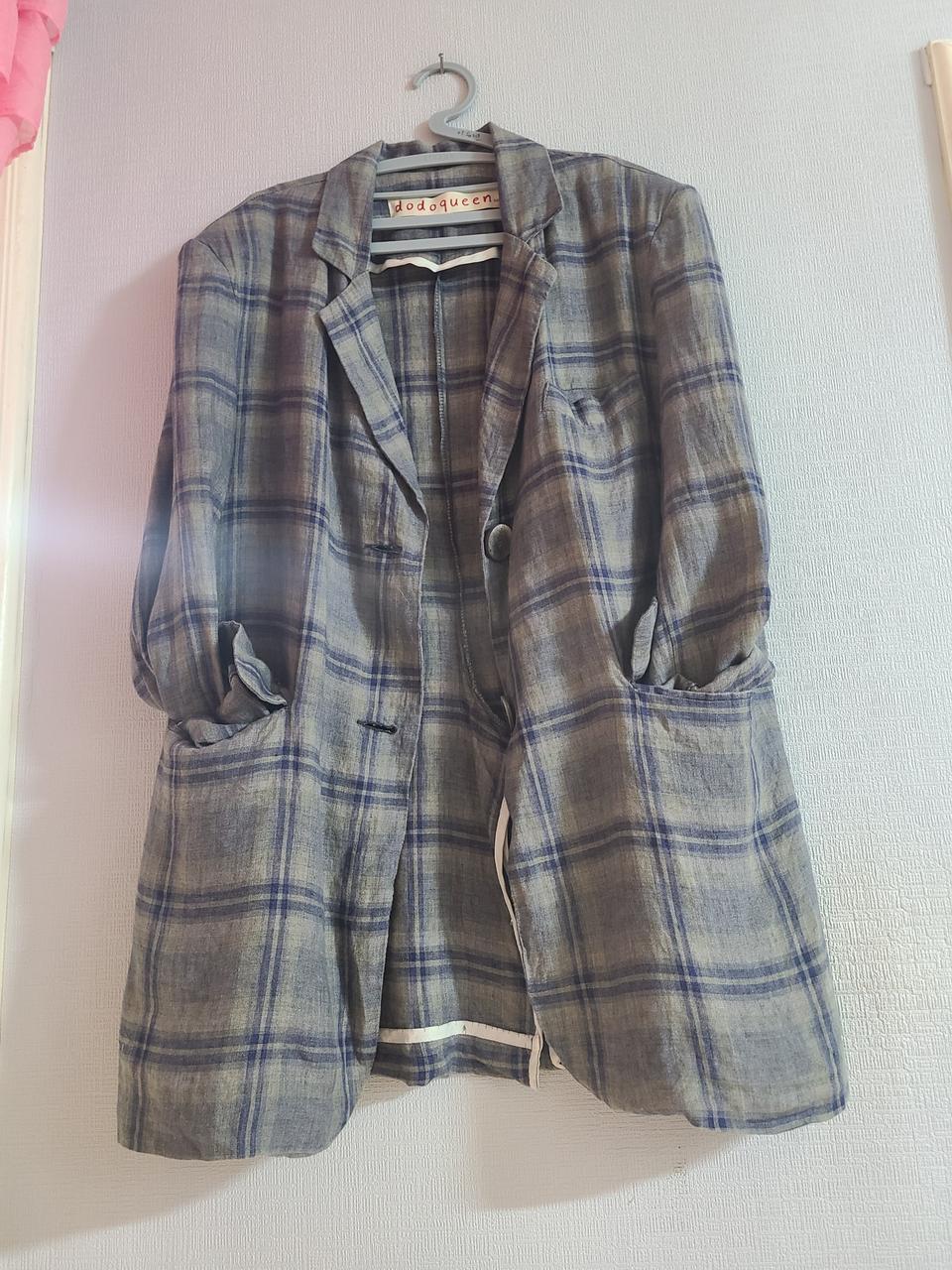 도도퀸 린넨 자켓