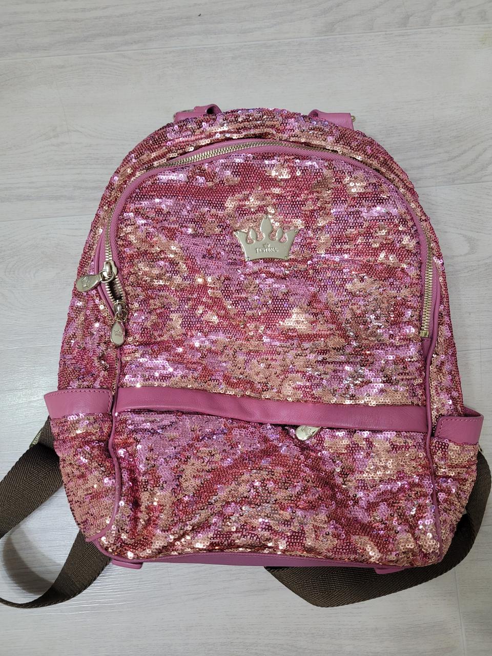 제이에스티나 스팽글 백팩