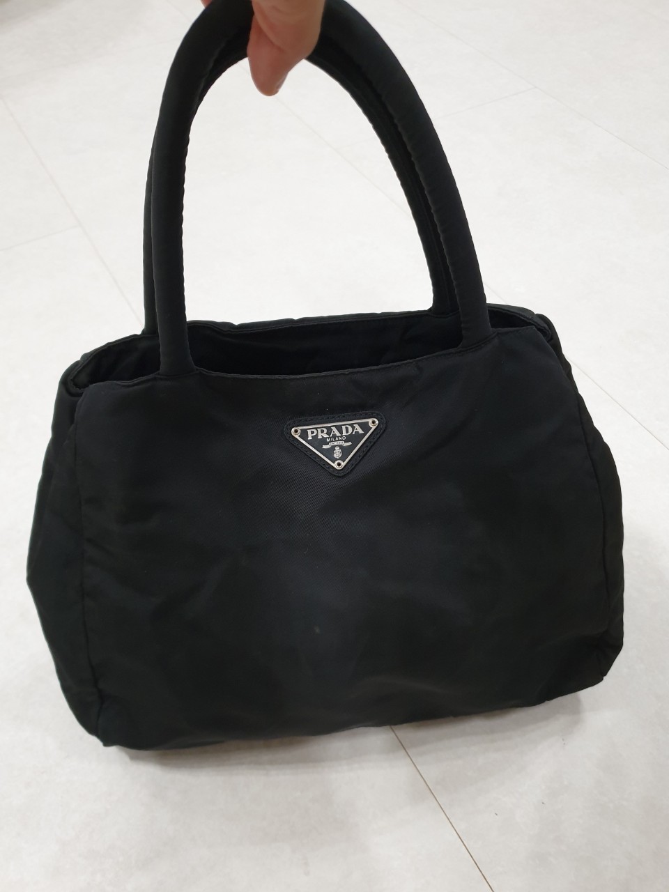 프라다 리나일론 토트백