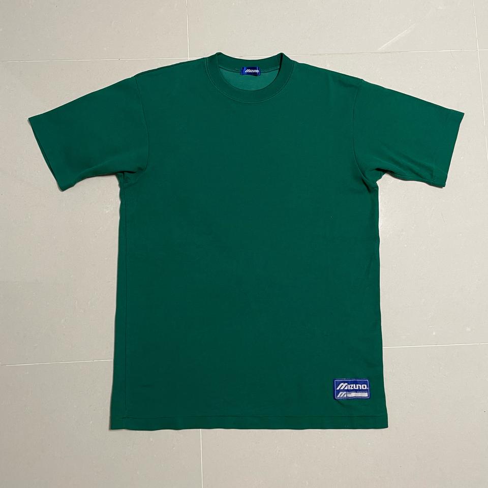정품 미즈노 베이스볼 야구 유니폼 기능성 그린 반팔 티셔츠