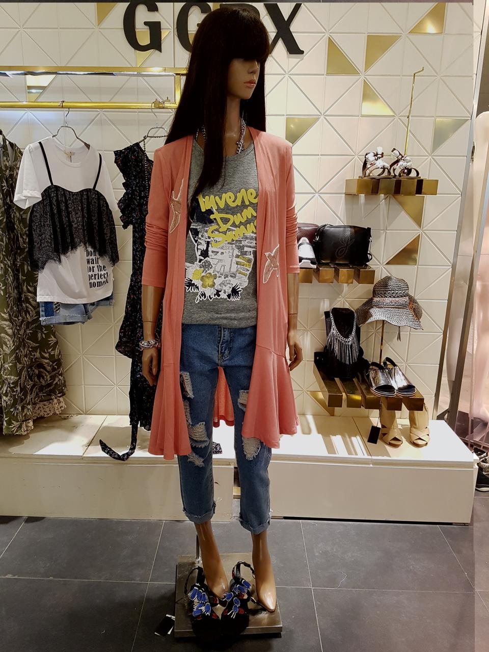 GGPX(새상품)여름밑단플레어가디건