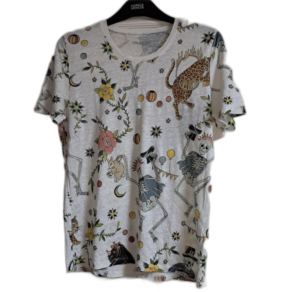 쟈딕앤볼테르 린넨 반팔 티셔츠