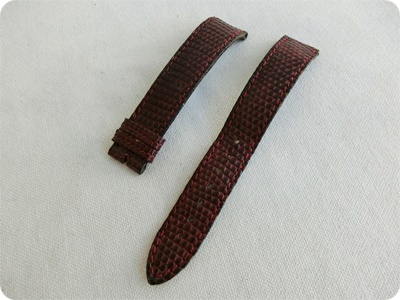 까르띠에 머스트 탱크 PM 전용 리자드 정품 스트랩